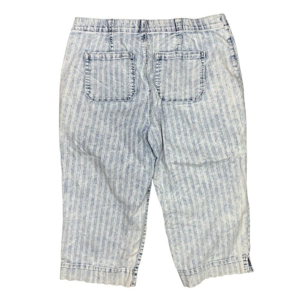 Westbound Wide Leg Capri Jeans Size 18 - Picture 3 of 8
